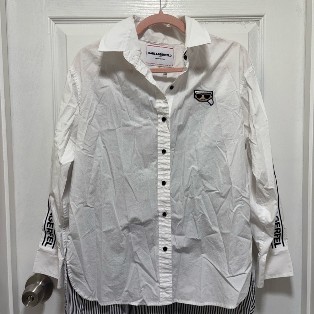 Karl Lagerfeld Limited Edition White Shirt